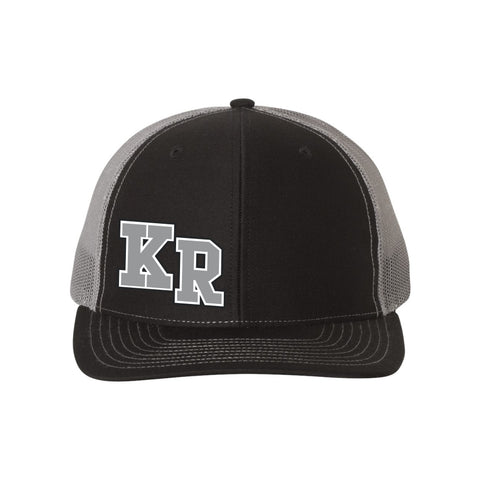 KnightRider - Richardson Black/Charcoal Trucker
