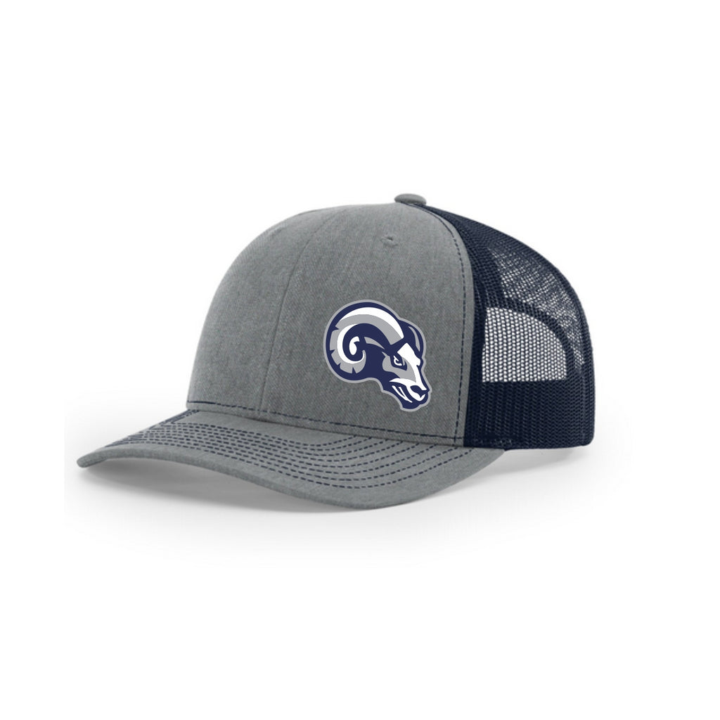 Rcs Rams RCS Rams - Richardson Trucker Cap - Heather/Navy – Stengl Signatures