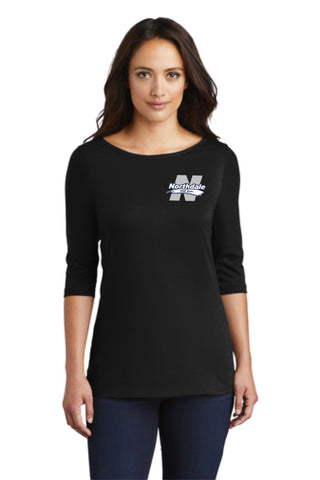 Northdale - District Women’s Perfect Weight 3/4-Sleeve Tee