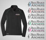 Red River Archers "Base Layer" Eddie Bauer Ladies Quarter Zip