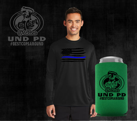 UND PD Salute the Flag Long Sleeve - Youht/Adult