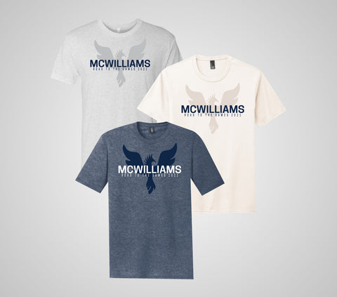 McWilliams "Road to the Games" - Tri Blend T-Shirt