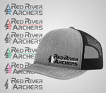 Red River Archers "Trucker Hat" Grey/Black