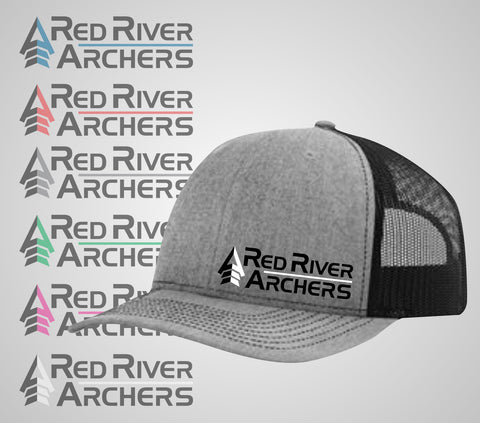 Red River Archers "Trucker Hat" Grey/Black